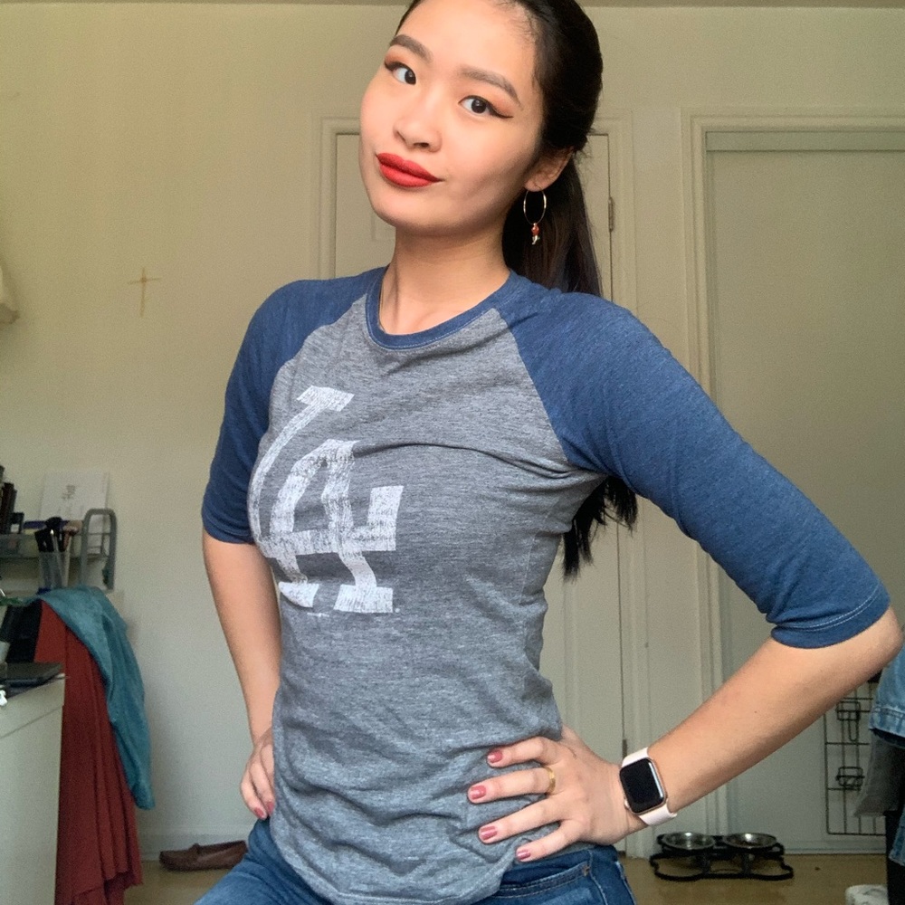 LA Dodgers Baseball Tee